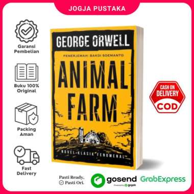 Buku Animal Farm - George Orwell Multivariasi Multicolor