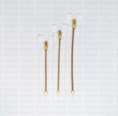 Resleting Rit Jeans YKK Satuan 12cm putih