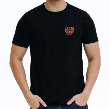 EIGER KAOS LENGAN PENDEK VANLIFE SS TSHIRT, BLACK L
