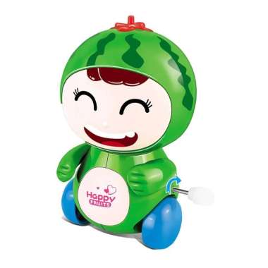 Mainan Edukasi Anak Wind Up Boneka Buah/ Mainan Putar Boneka Buah Lucu