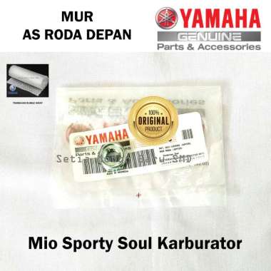 Mur As Roda Depan Mio Sporty Soul Karburator Asli Original Yamaha Surabaya 901851081100