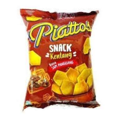 JACK N JILL PIATTOS Snack Kentang 68gr (4 varian rasa) Sapi Panggang