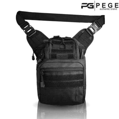 Tas Selempang Pria PEGE Barnett Slingbag Shoulderbag Outdoor Tactical Army - PG 9020 hitam