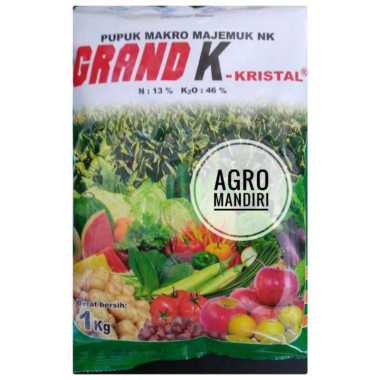 Pupuk Makro Majemuk Grand K Kristal 1 Kg (Kalium + Nitrat Nitrogen)