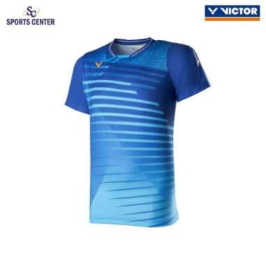 Player Series Kaos / Jersey Victor Malaysia T00001 / T-00001 Royal Blue M