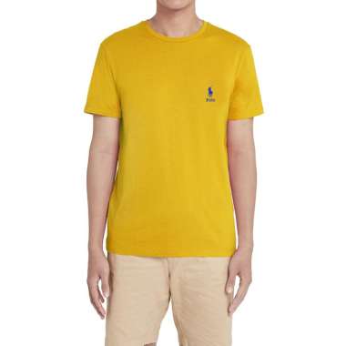 POLO SPORT - 70.0013.92 Jersey Crewneck T-Shirt Mens - Yellow Orange M
