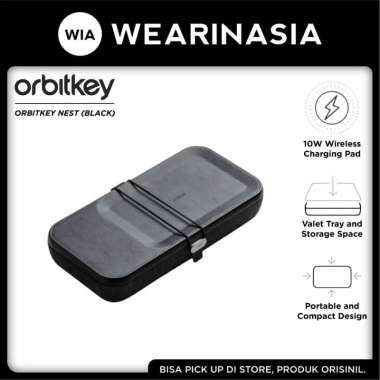 Orbitkey Nest Wireless Charging iPhone Airpods Original Black