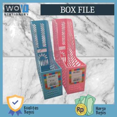 [WOVI STATIONERY] Box File Hore / Keranjang File Plastik Folio Hore / Tempat Penyimpanan Dokumen [PC