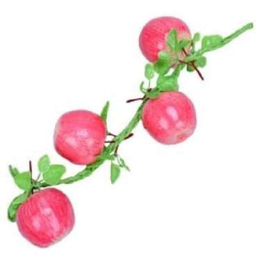Gantungan Buah Hiasan Buah Palsu Buah Gabus Realistik Apel 1219-549