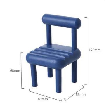 Hanger Hp Kursi Mini Dudukan Ponsel Kursi Stand HAnger Hp Lucu Kuning