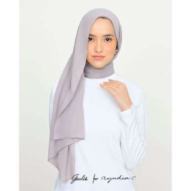 Geulis.id x Ayudiac / AYUDIA SHAWL / HIJAB WANITA (4 warna) KHAKI