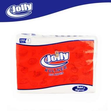 JOLLY KULINER TISU TISSUE NAPKIN TISU DAPUR 240S JOLLY 240S NAPKIN