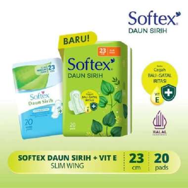 Softex Daun Sirih Pembalut Wanita 23 cm Isi 20 Wings