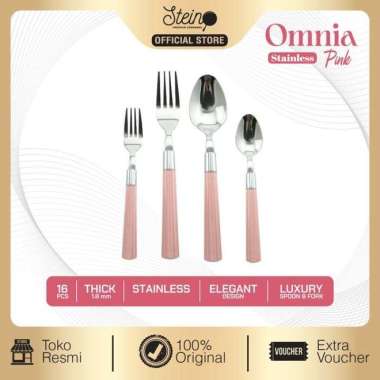 STEIN Omnia Steinless Premium Cutlery Set 16in1 Green