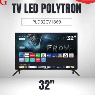 smart tv Polytron 32 inch bisa tv digital YouTube video browser dll