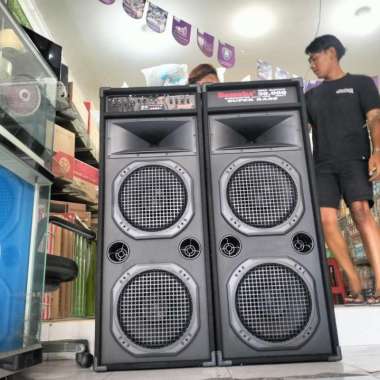 speaker aktif bassoke 12 inch bluetooth sepasang