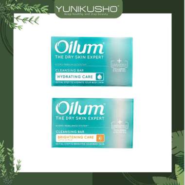 OILUM Brightening / Hydrating Care Cleansing Bar 85 g - Sabun Collagen - Sabun Batang Oilum - Sabun 