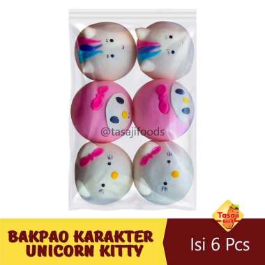 Bakpao Karakter PaoKawan Kitty Isi 6 Pcs