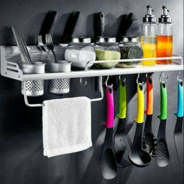 Rak Dinding Dapur Aluminium