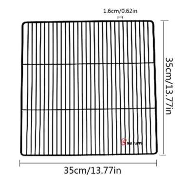 PANEL KANDANG 35X35CM BESI RAPAT 1,5CM - SATUAN WHITE