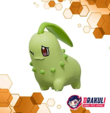 Gacha Gashapon Pokemon Center Pokemon Stand Up to the Wind, Varian Chikorita
