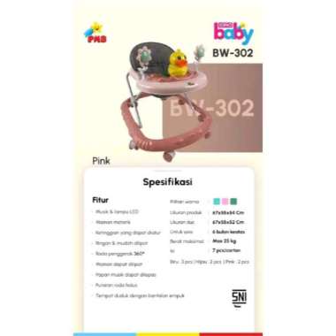 BABY WALKER PMB IORA BW-302 APOLO BAYI KERETA JALAN BAYI ALAT BANTU BELAJR JALAN BAYI KADO ANAK MURA