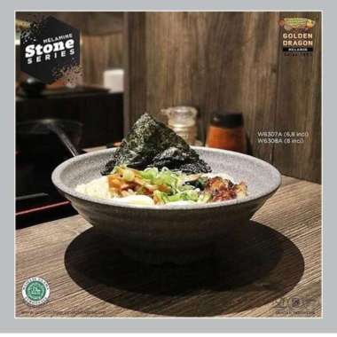 Mangkok Ramen Tembikar | Mangkok Melamin Golden Dragon | Mangkok Mie