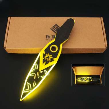 Miniatur Valorant Kunai Jett Weapon Large Blade Storm Accessories Game Champion2023