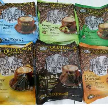 OLD TOWN WHITE COFFEE 15 SACHET LESS SUGAR
