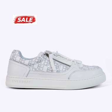 EVERBEST SEPATU SNEAKER KASUAL PRIA ORIGINAL KULIT ASLI ORI SNEAKERS CASUAL KETS LOGO EVERBEST EB IC