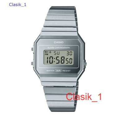 Original 100%!! CASIO A700WEV-7ADF Jam Tangan Unisex Digital Vintage A700WEV-7A A700W Garansi Resmi 