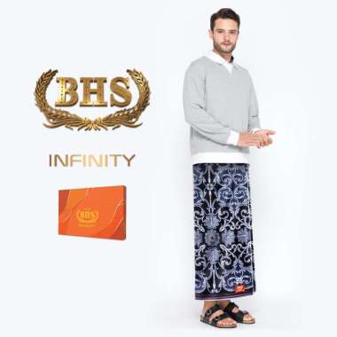 Supervice Sarung BHS Infinity Gold Motif V34 CBA 013