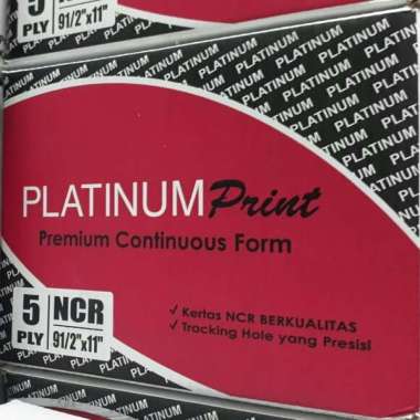 Kertas Continuous Form Platinum Print 5 ply 5PLY