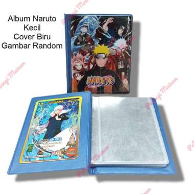 Album Kartu Naruto Kecil kapasitas 40 pcs Biru