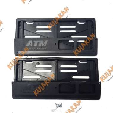Tatakan Tempat Cover Dudukan Plat Nomor Motor Honda Suzuki Yamaha