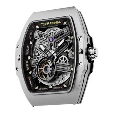 Jam Tangan Pria Tsar Bomba TB8218(1+7)FKM-01 Atomic Collection Interchangeable Watch Set