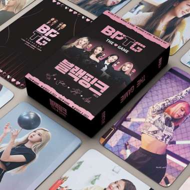 photocard BLACKPINK THE GAME BPTG 2 sisi 55pcs agk115 photocard saja