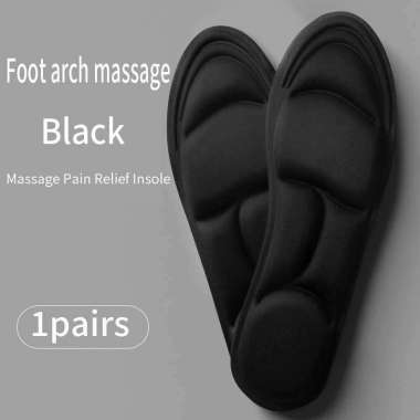 SSPORT Insole Sepatu Alas Kaki Orthopedic 5D Massage Memory Foam 5050 Sepatu Renda Transparan Wanita Pengganjal Ganjelan Kebesaran Ganjalan Aksesor IH