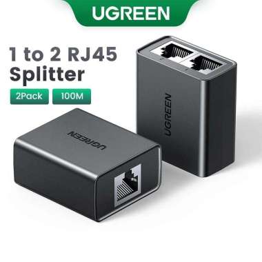 UGREEN ADAPTER RJ45 SPLITTER RJ45 Lan 1 to 2 Network Splitter 50923