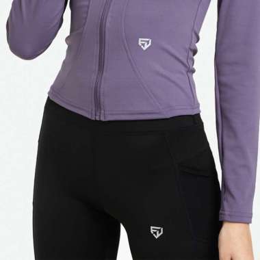 Bevera - Legging Olahraga Wanita LISA 3/4 - - PART 1 - M - XXL XXL BLACK