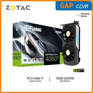 VGA ZOTAC Gaming GeForce RTX 4060 Ti 16GB GDDR6 AMP - RTX4060 Ti