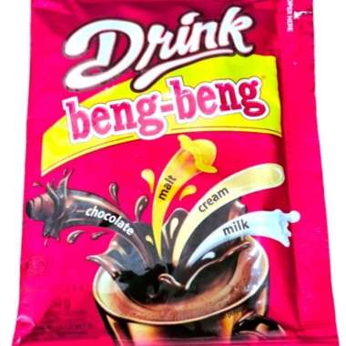 Drink beng-beng coklat 1 renceng isi 10 sachet