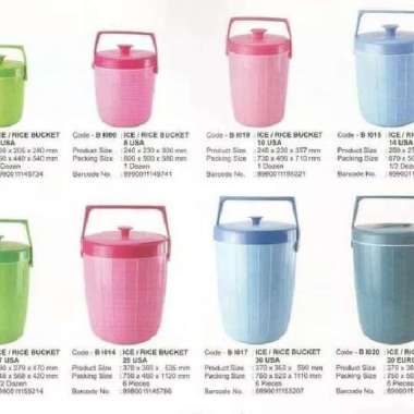 Rice Bucket 30 Liter | Termos Nasi Termos Es | Rice Bucket Maspion USA