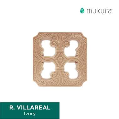 Roster Keramik Granit Mukura Villareal 20 x 20 cm Ivory
