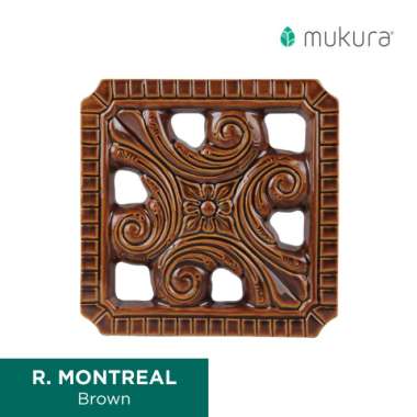 Roster Keramik Granit Mukura Montreal 30 x 30 cm Brown