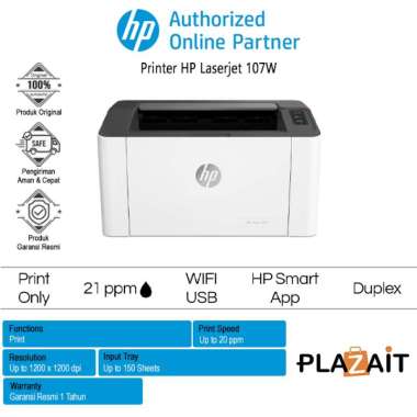 Printer HP Laser 107w