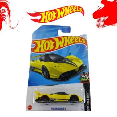 Hot Wheels Pagani Zonda R Kuning HW Race Day
