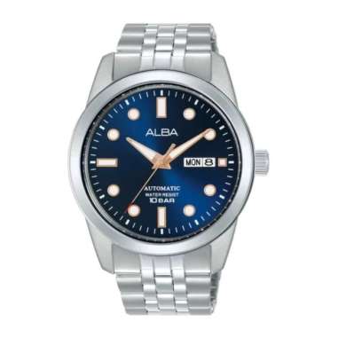 Jam Tangan Alba Men Automatic AL4659 AL4659X1 Blue Original & Garansi