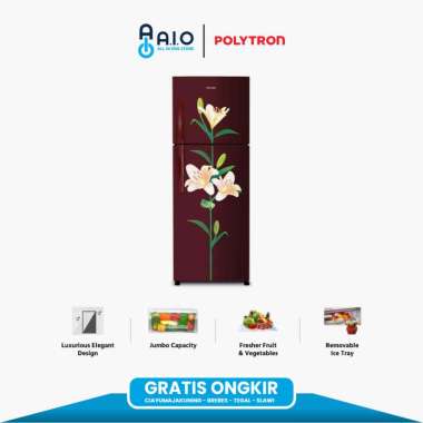 POLYTRON - KULKAS 2 PINTU - PRB 217PR