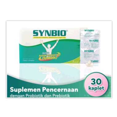 Synbio Suplemen Pencernaan Probiotik Prebiotik isi 30 kapsul